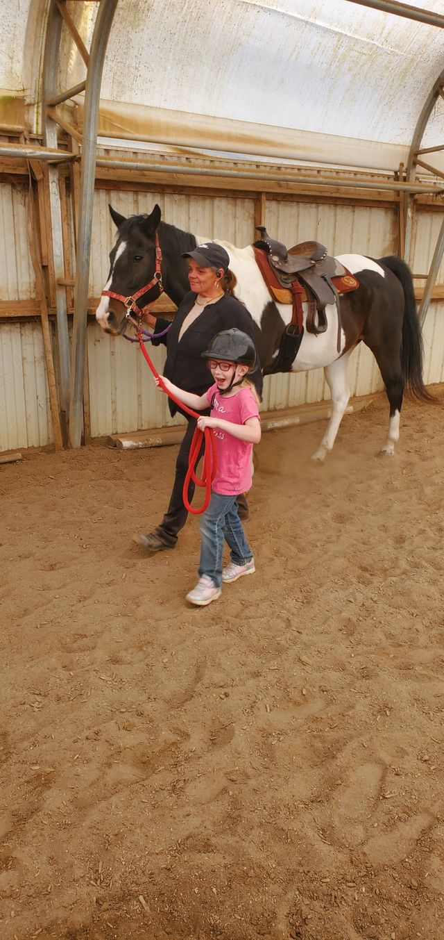 Youth and family riding program demonstration